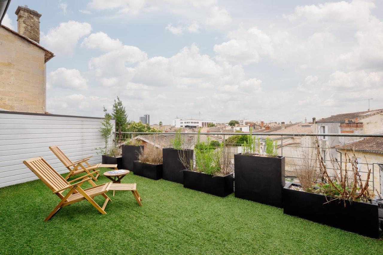 Edgar Suites - Bordeaux Meriadeck Eksteriør bilde
